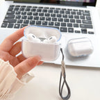 Clear Shockproof AirPods Case with Lanyard – Compatible with AirPods 1/2/3/4/Pro/Pro2