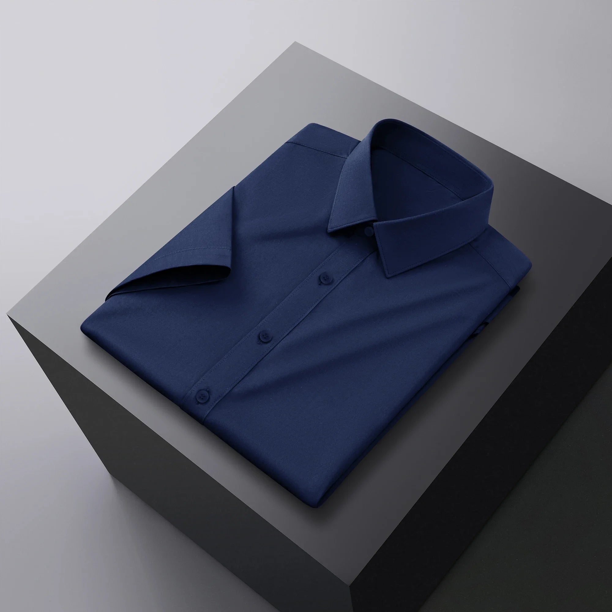 Men’s Short Sleeve Shirt – Casual & Formal Solid Color Summer Top