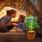Dancing Cactus Plush Toy – 120 Songs Music Speaker with Voice Repeat