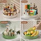 360° Rotating Spice Rack Organizer | Lazy Susan Turntable for Kitchen, Bathroom & Vanity