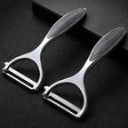 Ergonomic Stainless Steel Vegetable Peeler – Multi-Purpose Potato, Carrot & Fruit Tool