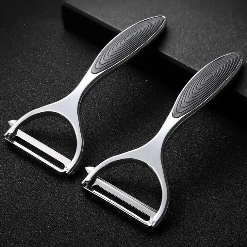 Ergonomic Stainless Steel Vegetable Peeler – Multi-Purpose Potato, Carrot & Fruit Tool