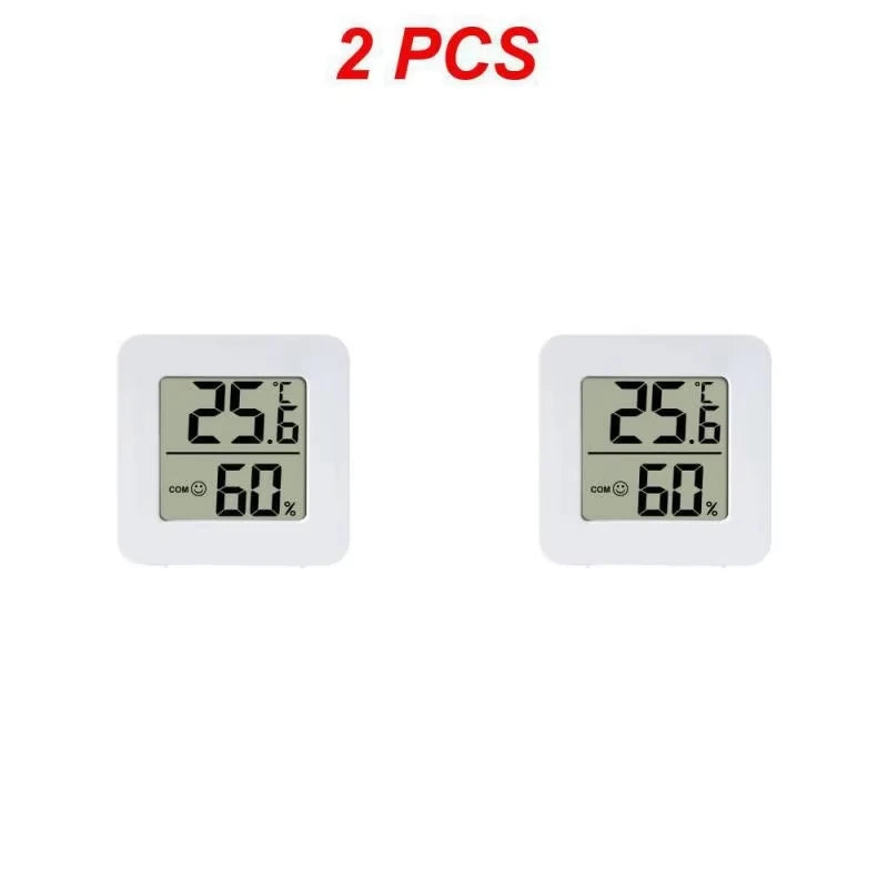 Mini Digital Thermometer & Hygrometer – LCD Room Temperature Gauge