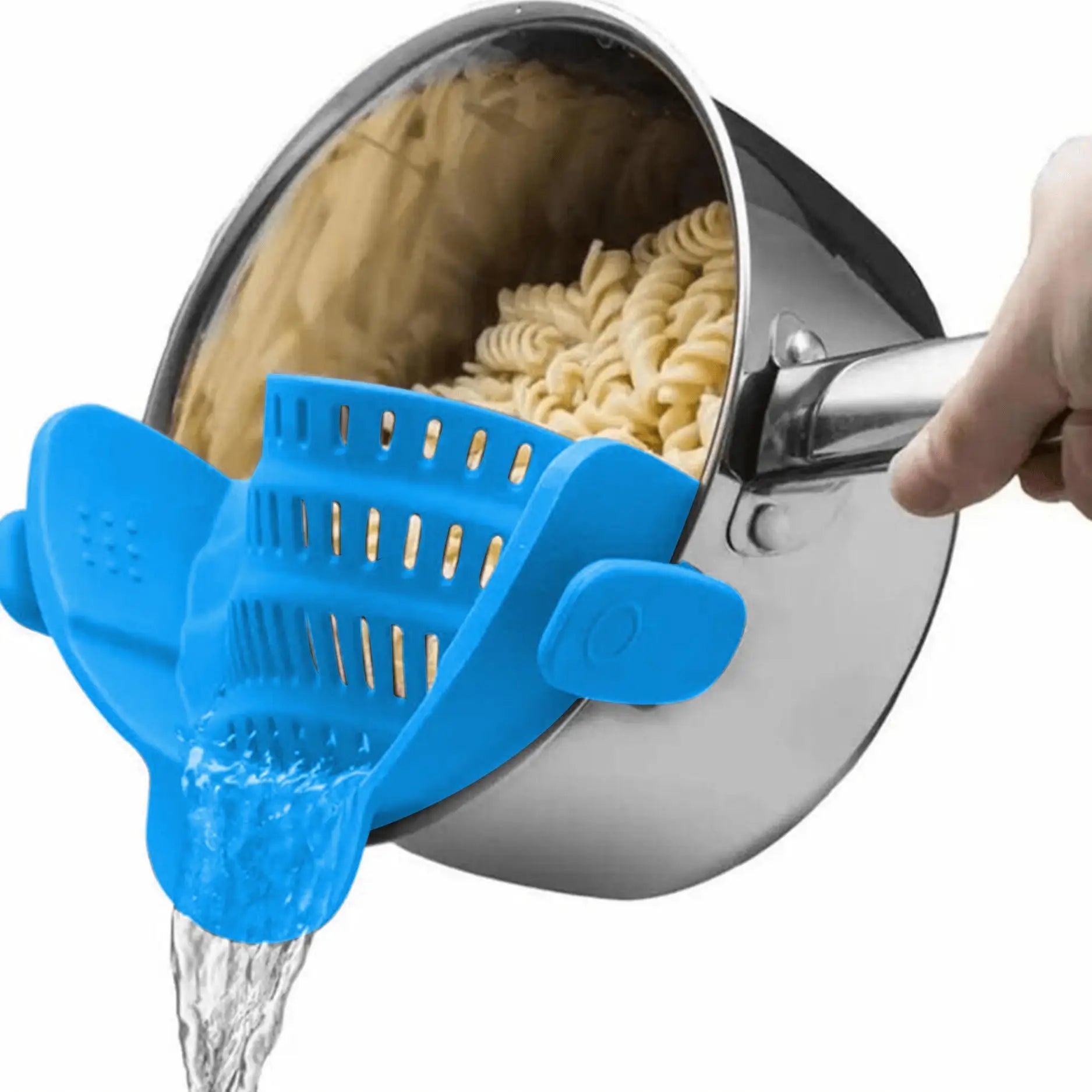 Adjustable Pot Strainer – Clip-On Stainless Steel Strainer for Pots, Pans & Bowls
