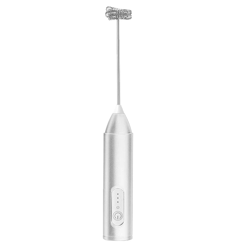 USB Rechargeable Electric Milk Frother & Egg Whisk – 3 Speeds