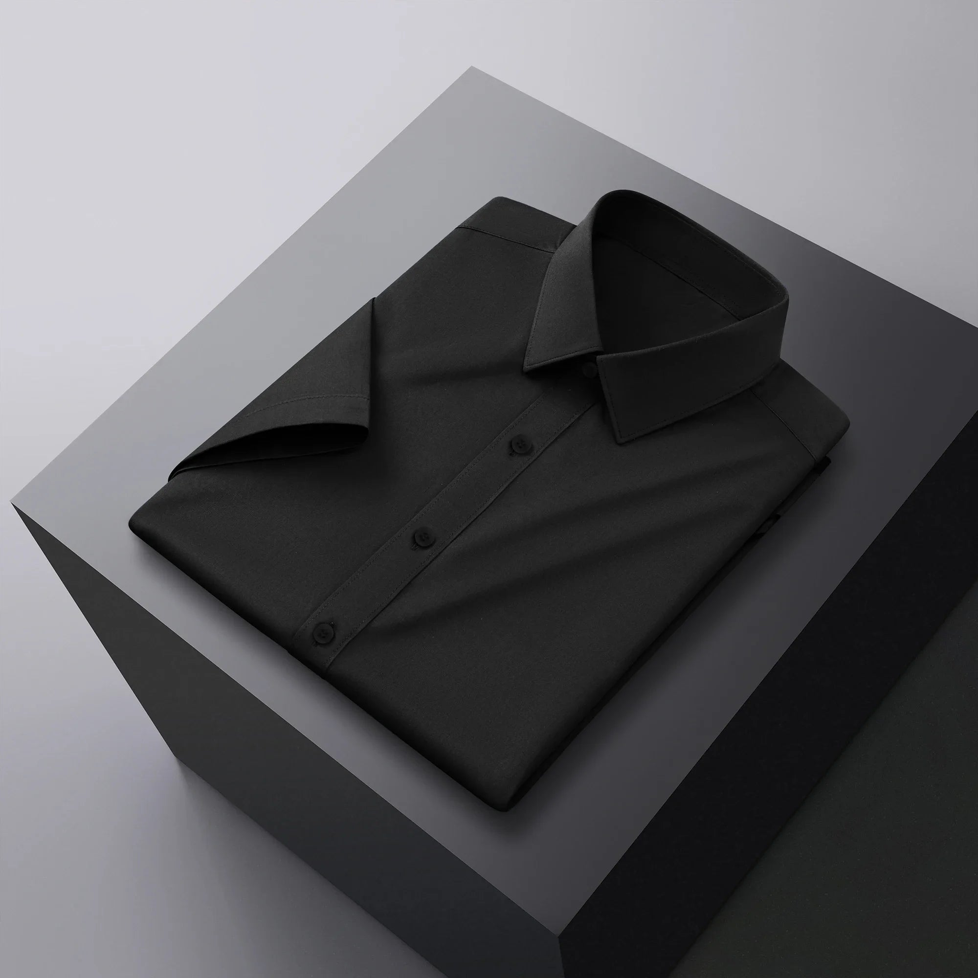 Men’s Short Sleeve Shirt – Casual & Formal Solid Color Summer Top