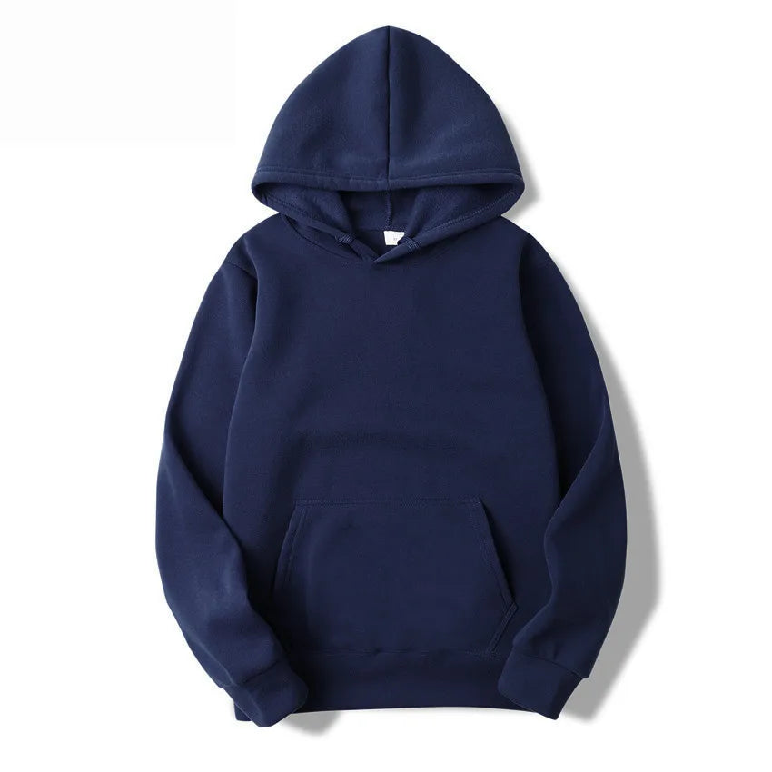 Men’s Hooded Sweatshirt – Casual Fleece Hoodie Streetwear Pullover