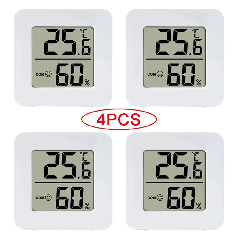 Mini Digital Thermometer & Hygrometer – LCD Room Temperature Gauge