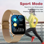 Odelettevcy Smartwatch – Bluetooth Call, Multi-Sport, Message Reminder