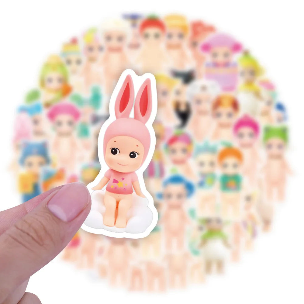Cute Sonny Angle Stickers – Waterproof Decals for Scrapbooking, Phone & Luggage