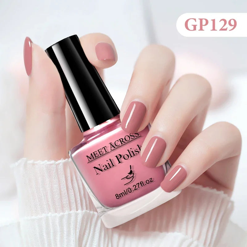 Water-Based Nail Polish – Quick Drying Long-Lasting 8ml Manicure
