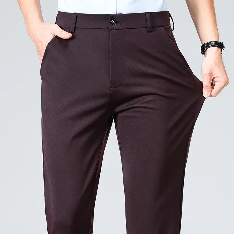 Men’s Formal Suit Pants – Business & Casual Work Trousers