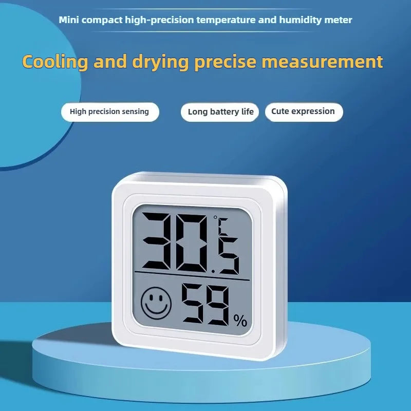 Mini Digital Thermometer & Hygrometer – LCD Room Temperature Gauge