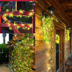 Artificial Ivy Vine with Green Leaf String Lights – Wedding, Party & Home Decor