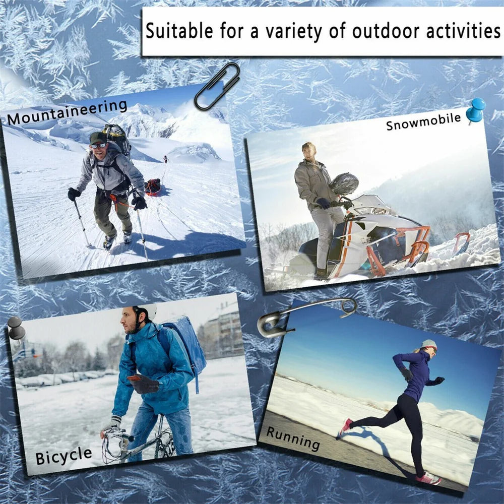 Unisex Winter Gloves – Touchscreen, Warm, Non-Slip for Cycling & Driving
