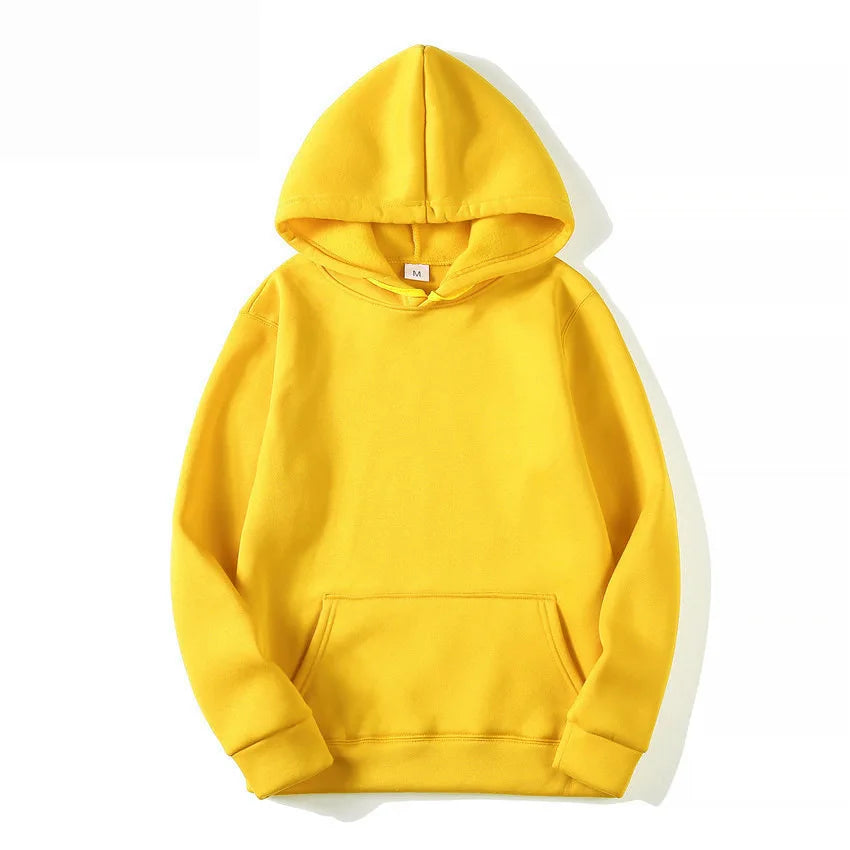 Men’s Hooded Sweatshirt – Casual Fleece Hoodie Streetwear Pullover