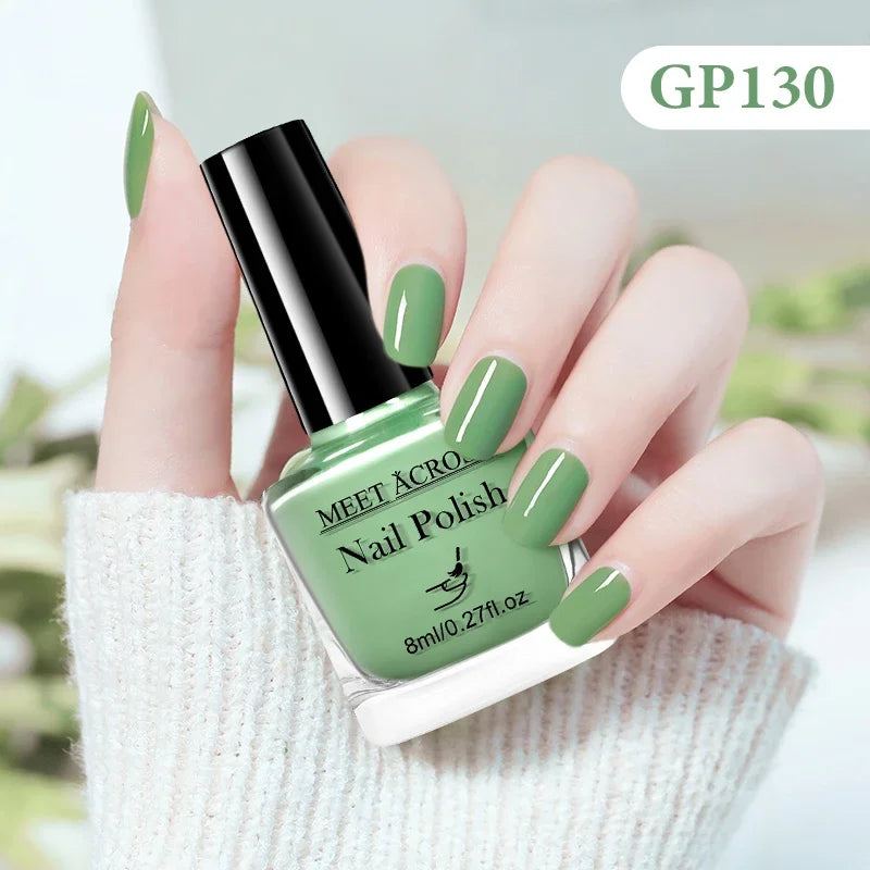 Water-Based Nail Polish – Quick Drying Long-Lasting 8ml Manicure