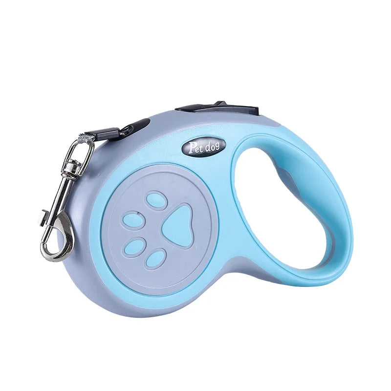 Automatic Retractable Dog & Cat Leash – Durable Nylon, 3m/5m for Small Pets
