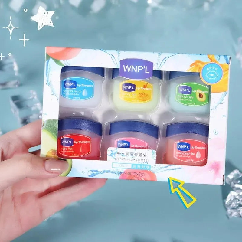 Moisturizing Lip Balm Set – Natural Plant Lip Care for Dry & Cracked Lips