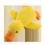 Plush Duck Dog Toy – Bite-Resistant Squeaky Chew Companion