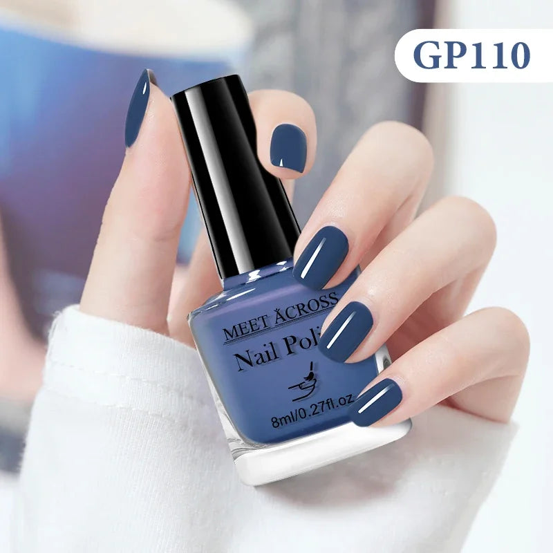 Water-Based Nail Polish – Quick Drying Long-Lasting 8ml Manicure