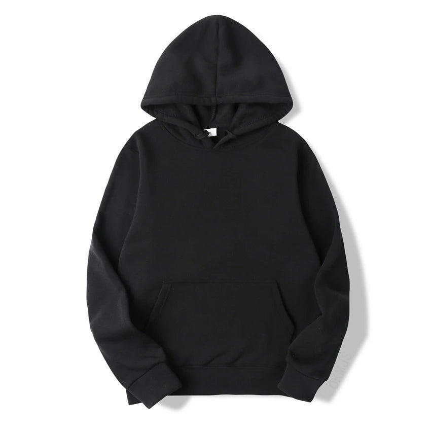 Men’s Hooded Sweatshirt – Casual Fleece Hoodie Streetwear Pullover