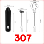 USB Rechargeable Electric Milk Frother & Egg Whisk – 3 Speeds
