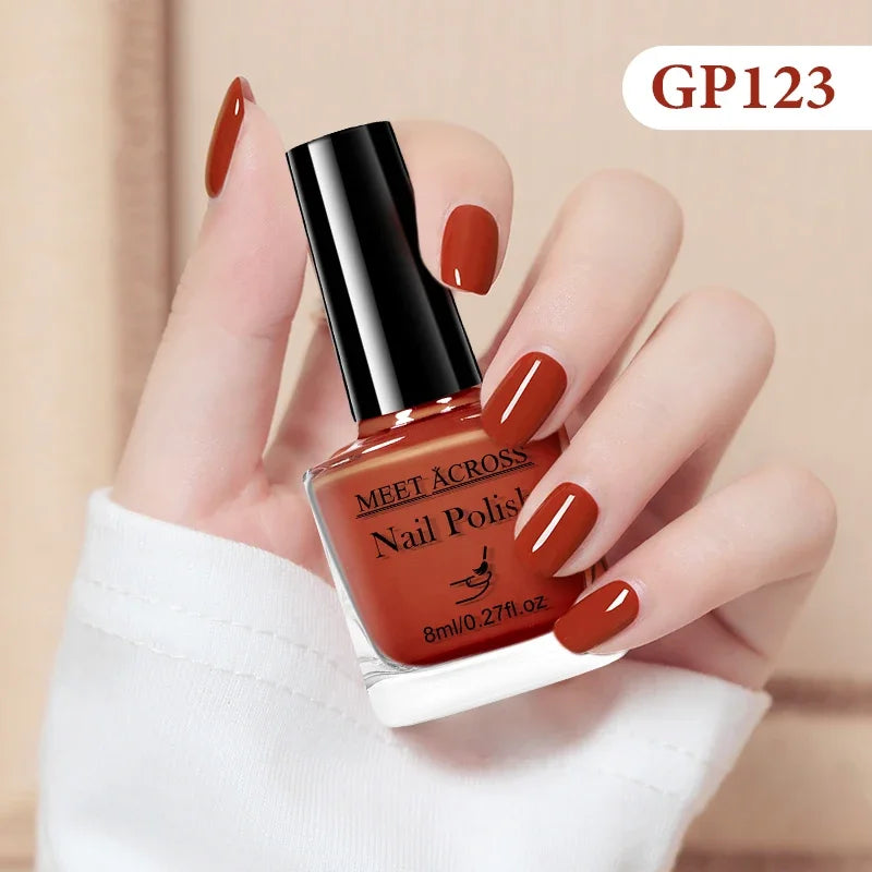 Water-Based Nail Polish – Quick Drying Long-Lasting 8ml Manicure