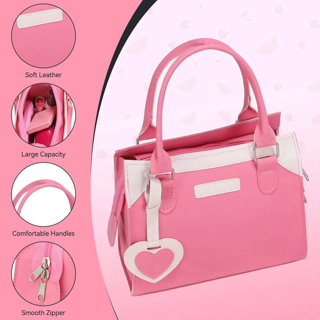 Girls Pretend Play Purse Toy Set – Handbag, Makeup & Accessories for Role Play