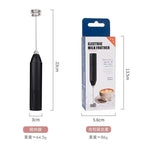 Handheld Electric Milk Frother & Food Mixer – 3-Speed Portable Foam Maker