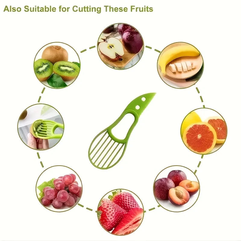 Avocado Slicer Tool – Multi-Function Avocado Cutter for Home & Outdoor Use