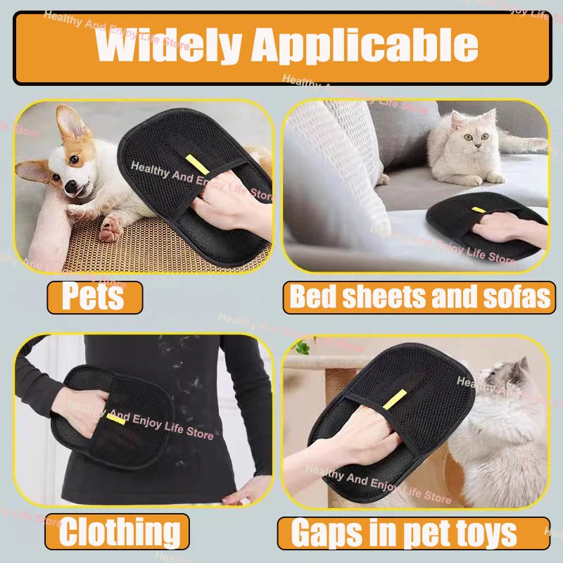 Multi-Functional Pet Hair Gloves – Reduce Shedding and Groom with Ease