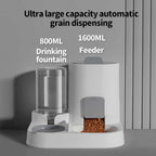 Dual-Purpose Dog & Cat Feeder – Food and Water Bowl, Large Capacity