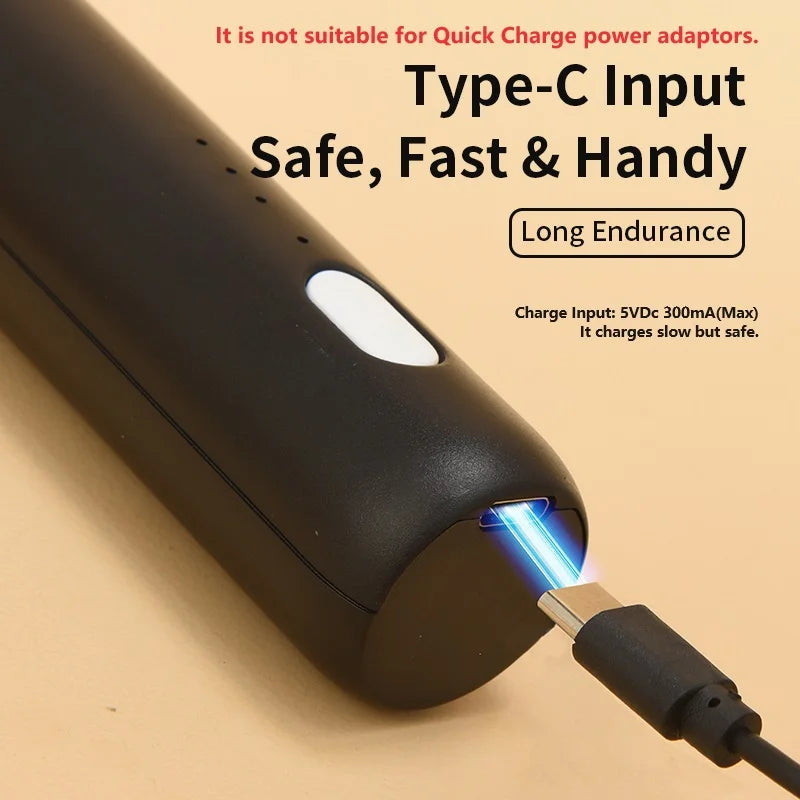 USB Rechargeable Electric Milk Frother & Egg Whisk – 3 Speeds