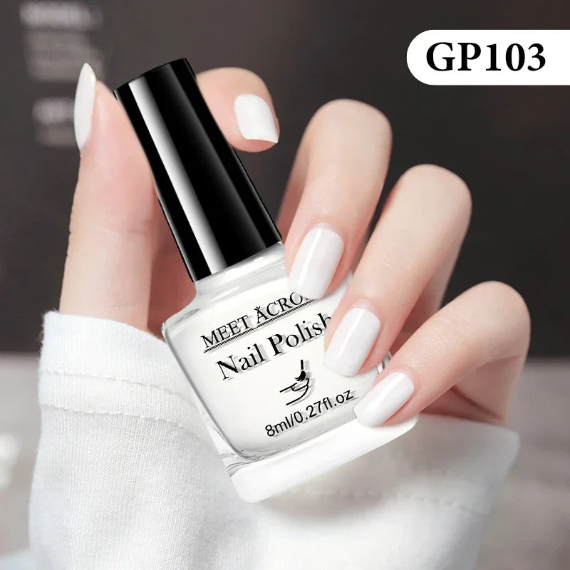 Water-Based Nail Polish – Quick Drying Long-Lasting 8ml Manicure