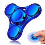 Rainbow Metal Fidget Spinner – UFO Finger Spinner for Kids & Adults