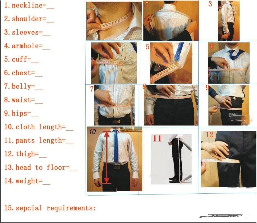 Men’s White 3-Piece Tailor-Made Suit – Slim Fit Wedding & Formal Tuxedo