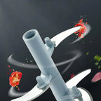 Manual Garlic Chopper & Meat Mincer – Rotate Garlic Press Crusher for Kitchen