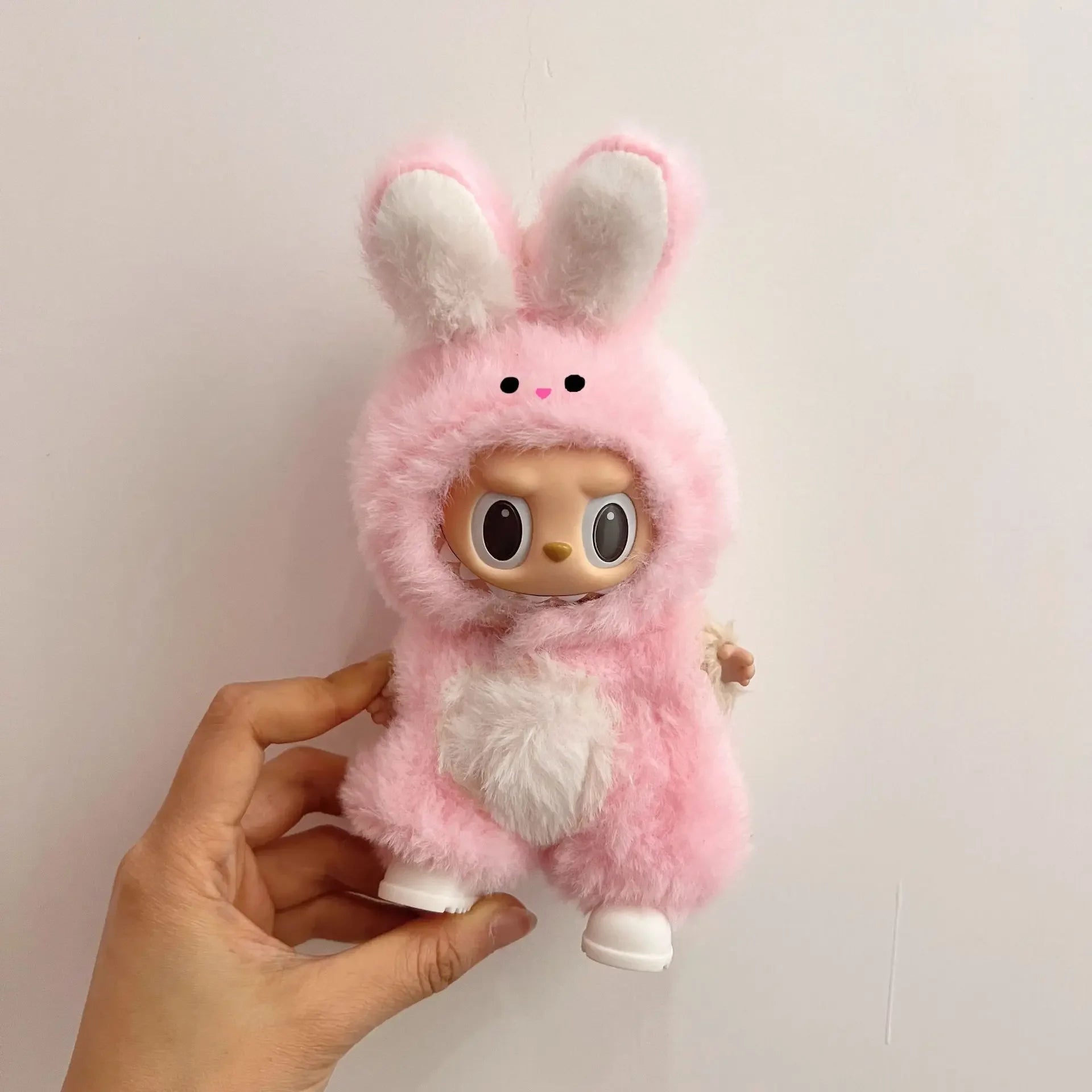 Labubu Doll Clothes – 17cm Cute Plush Doll Dress & Casual Outfit Set