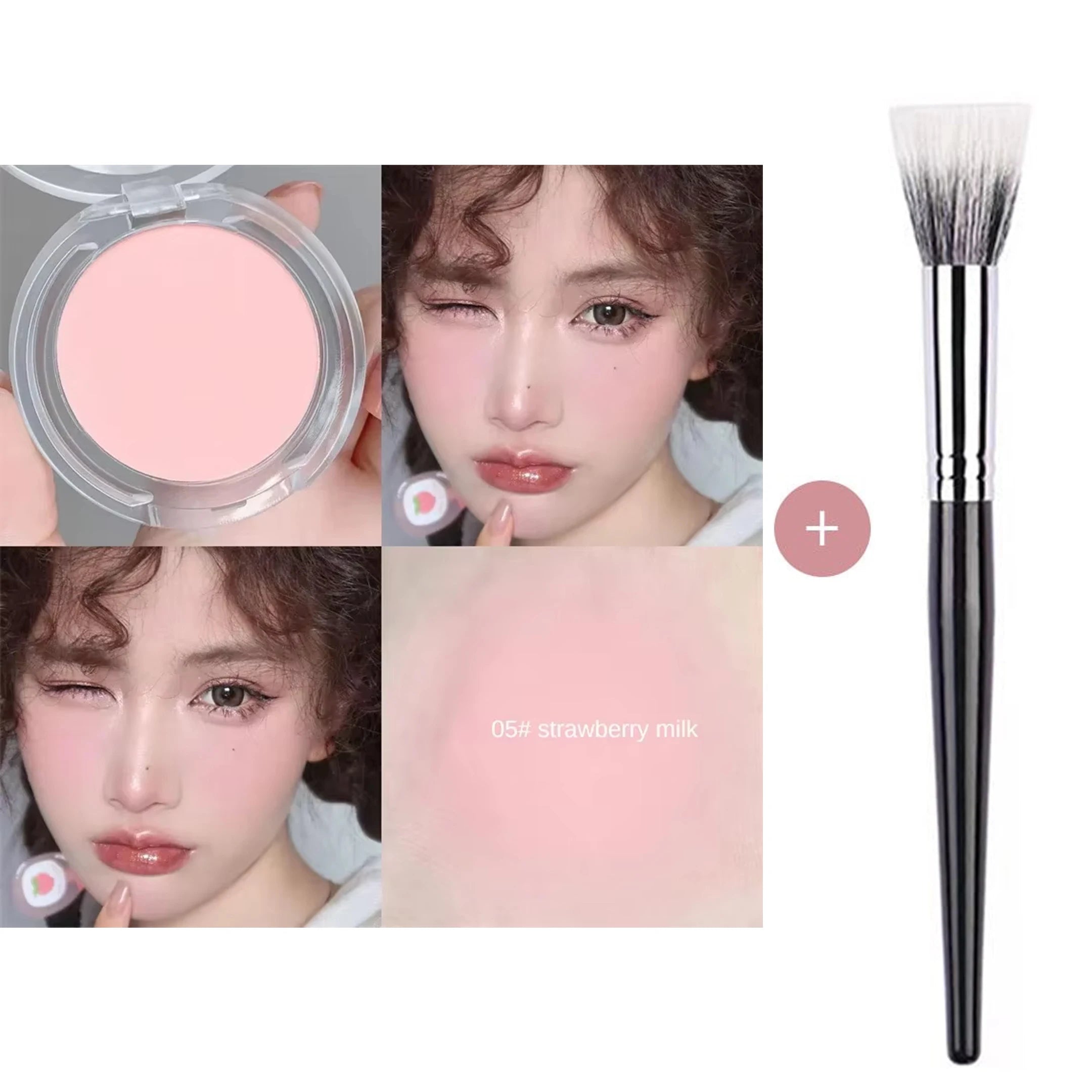 Monochrome Matte Blush – Natural Long-Lasting Cheek Color