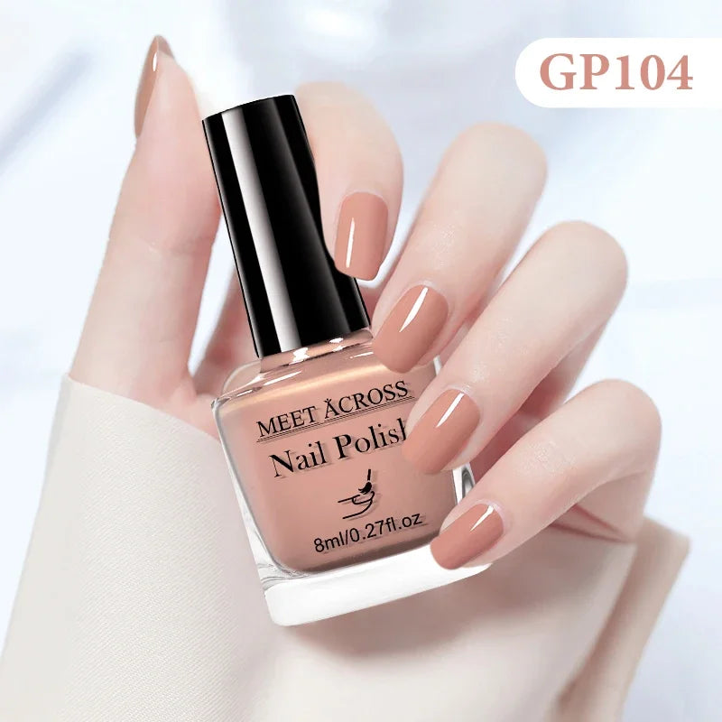 Water-Based Nail Polish – Quick Drying Long-Lasting 8ml Manicure
