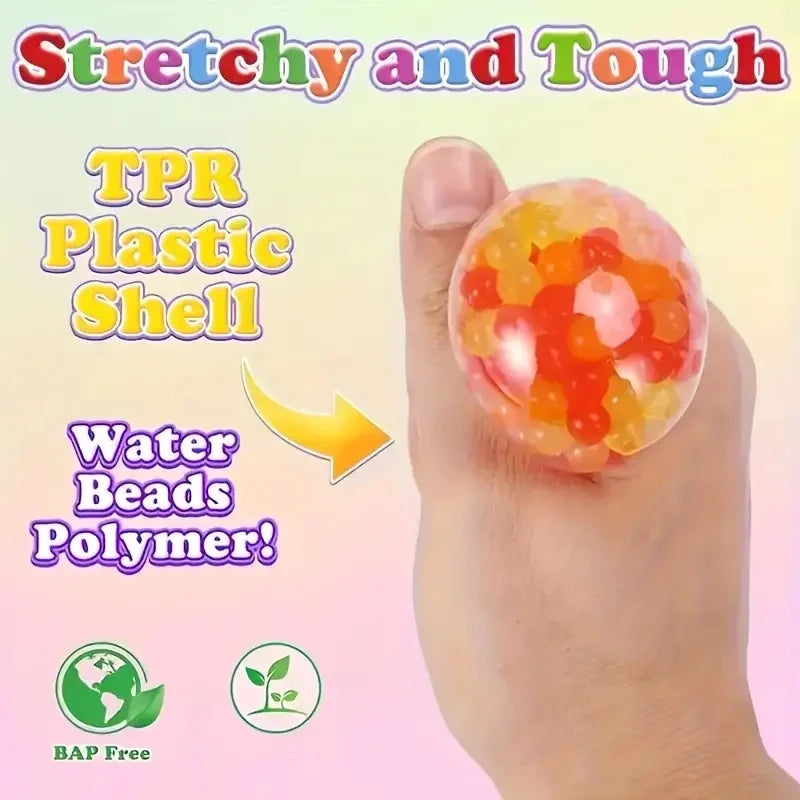 Squishy Stress Balls Set – Slow Rebound Sensory Squeeze Balls for Kids & Adults
