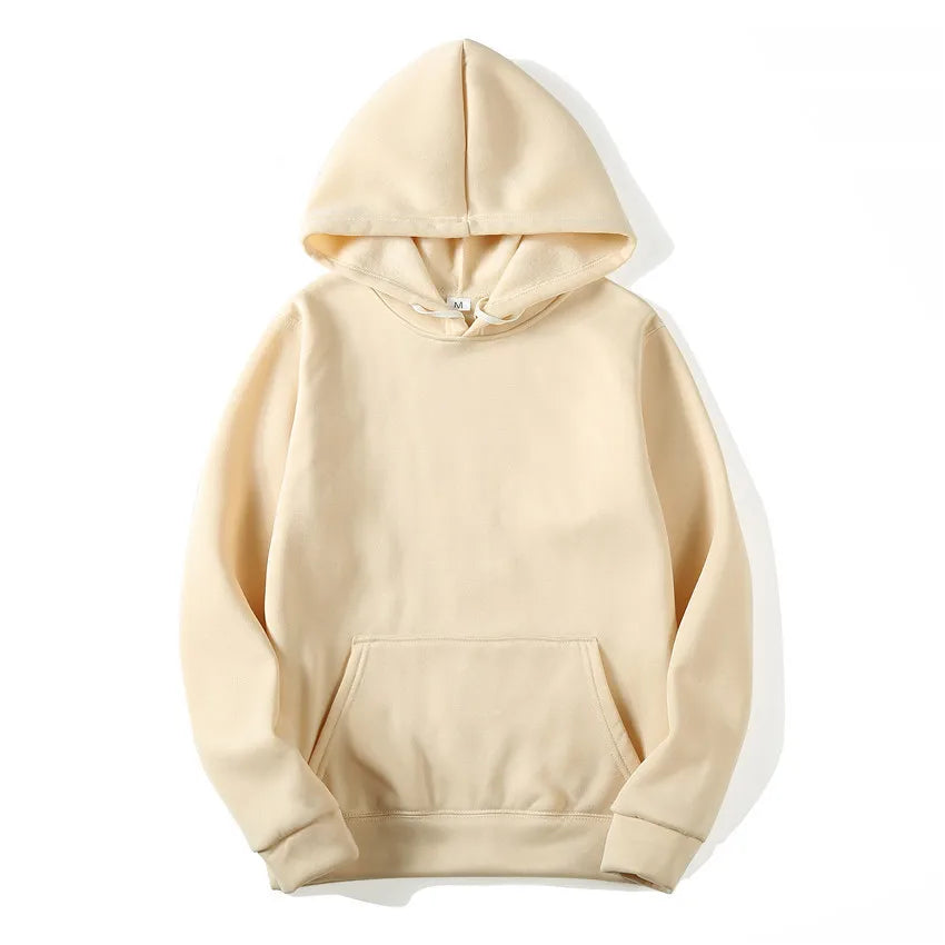 Men’s Hooded Sweatshirt – Casual Fleece Hoodie Streetwear Pullover