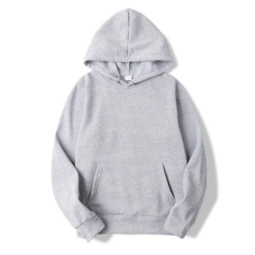 Men’s Hooded Sweatshirt – Casual Fleece Hoodie Streetwear Pullover