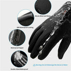 Unisex Winter Gloves – Touchscreen, Warm, Non-Slip for Cycling & Driving