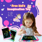 8.5-Inch LCD Writing Tablet for Kids – Colorful Doodle & Drawing Board