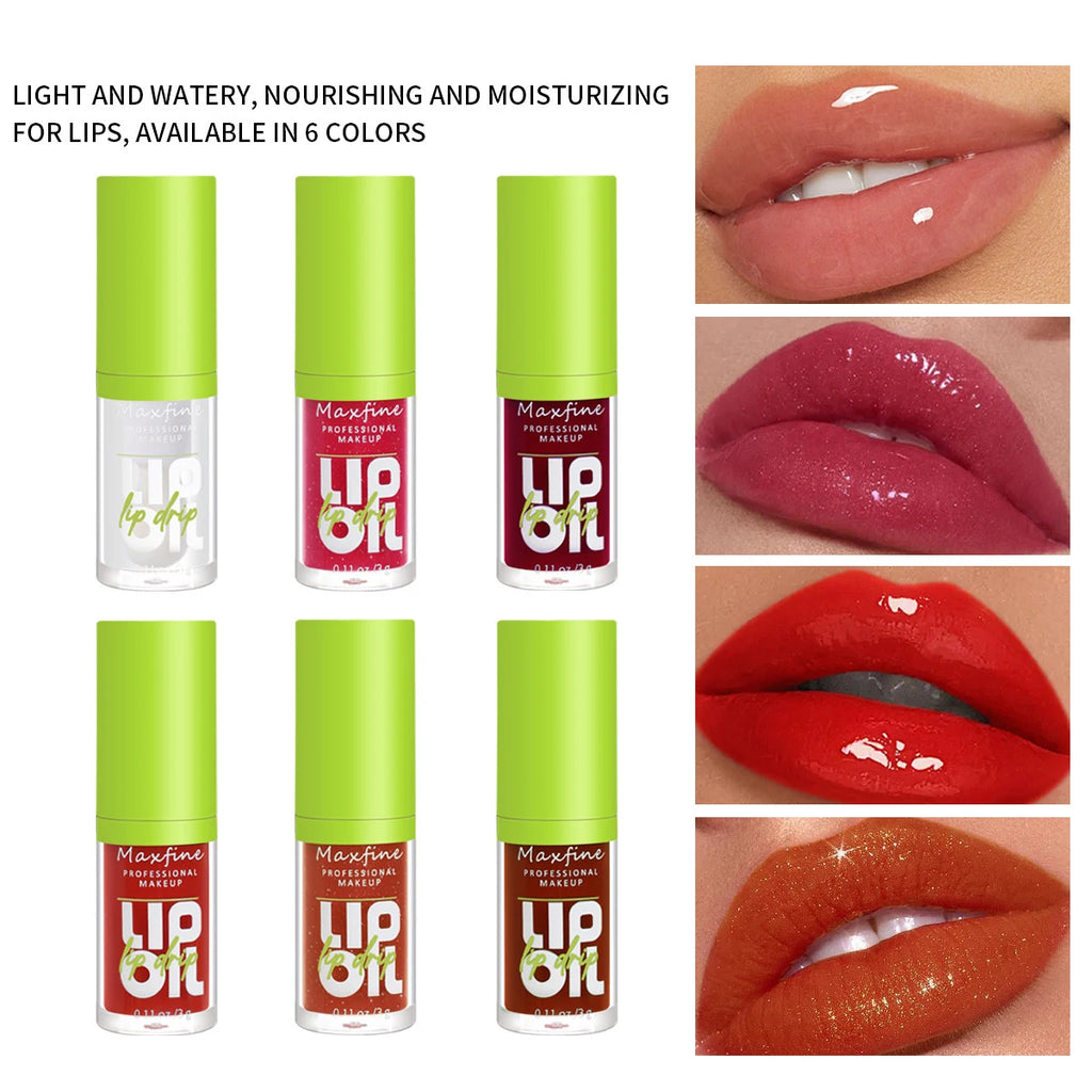 Waterproof Moisturizing Lip Gloss – Long-Lasting Non-Sticky Liquid Shine