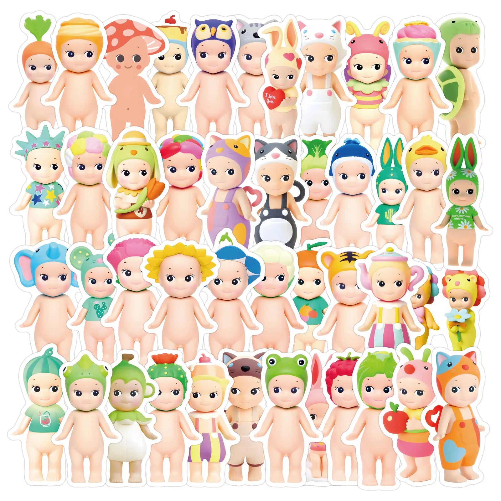 Cute Sonny Angle Stickers – Waterproof Decals for Scrapbooking, Phone & Luggage