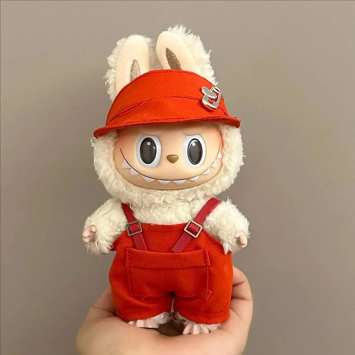 Labubu Doll Clothes – 17cm Cute Plush Doll Dress & Casual Outfit Set