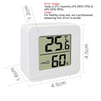 Mini Digital Thermometer & Hygrometer – LCD Room Temperature Gauge